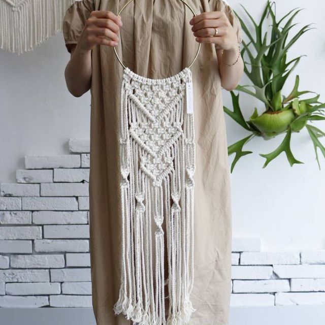 Dreamcatcher macrame thủ công cá chép vượt long môn