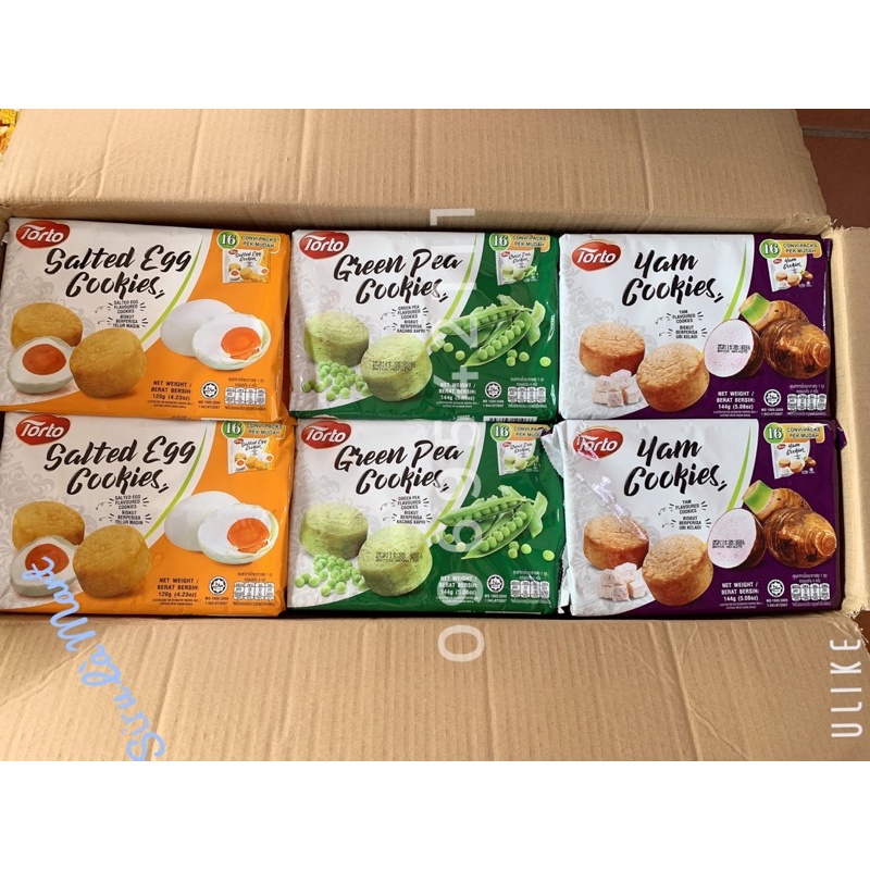 Bánh Quy Torto Các Vị 144g