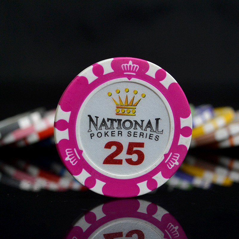 Chip/ Phỉnh National Poker Series cao cấp NoBrand