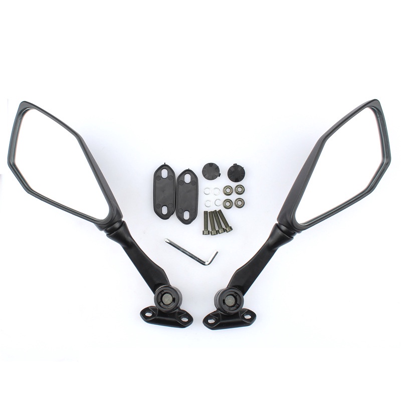 Gương Chiếu Hậu Gấp Gọn Tùy Chỉnh Chuyên Dụng Cho Xe Mô Tô Kawasaki Ninja 300 Ex300 Ninja 400 250sl ZX-6R ZX636 ZX6R