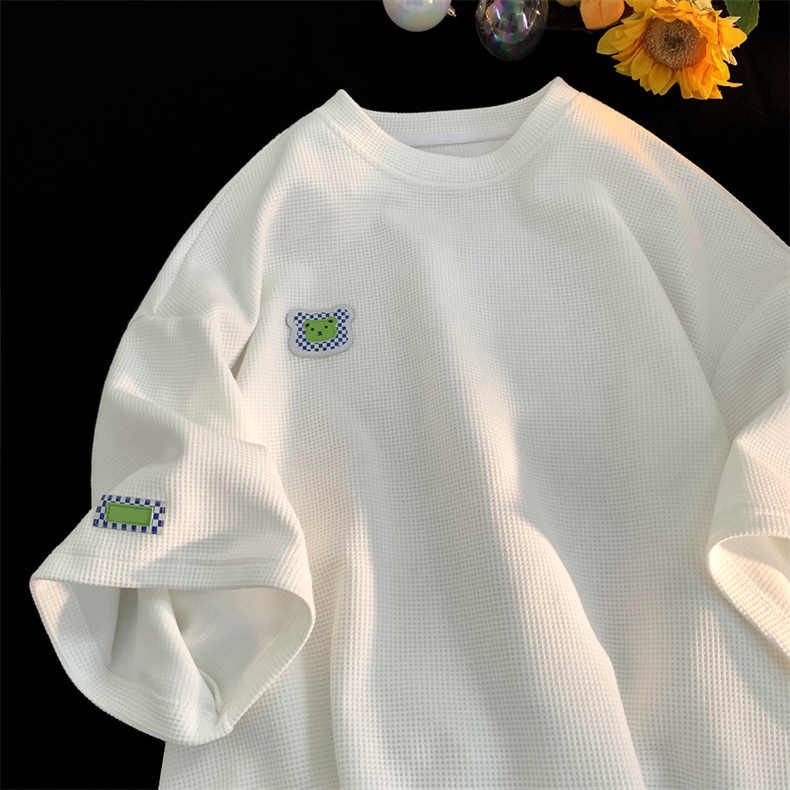 Áo Thun Ngắn Tay Cổ Tròn Dáng Rộng Thời Trang Mùa Hè Dành Cho Nữ