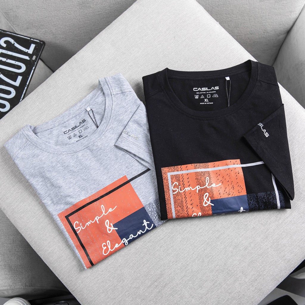 Áo Thun Nam Cổ Tròn, Áo Phông Nam Tay Ngắn Vải Cotton Mền Mịn, Bền Đẹp, Thoáng Mát - T2009 | BigBuy360 - bigbuy360.vn