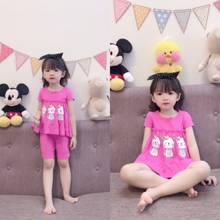 Bộ đồ hè bé gái 9 đến 20kg