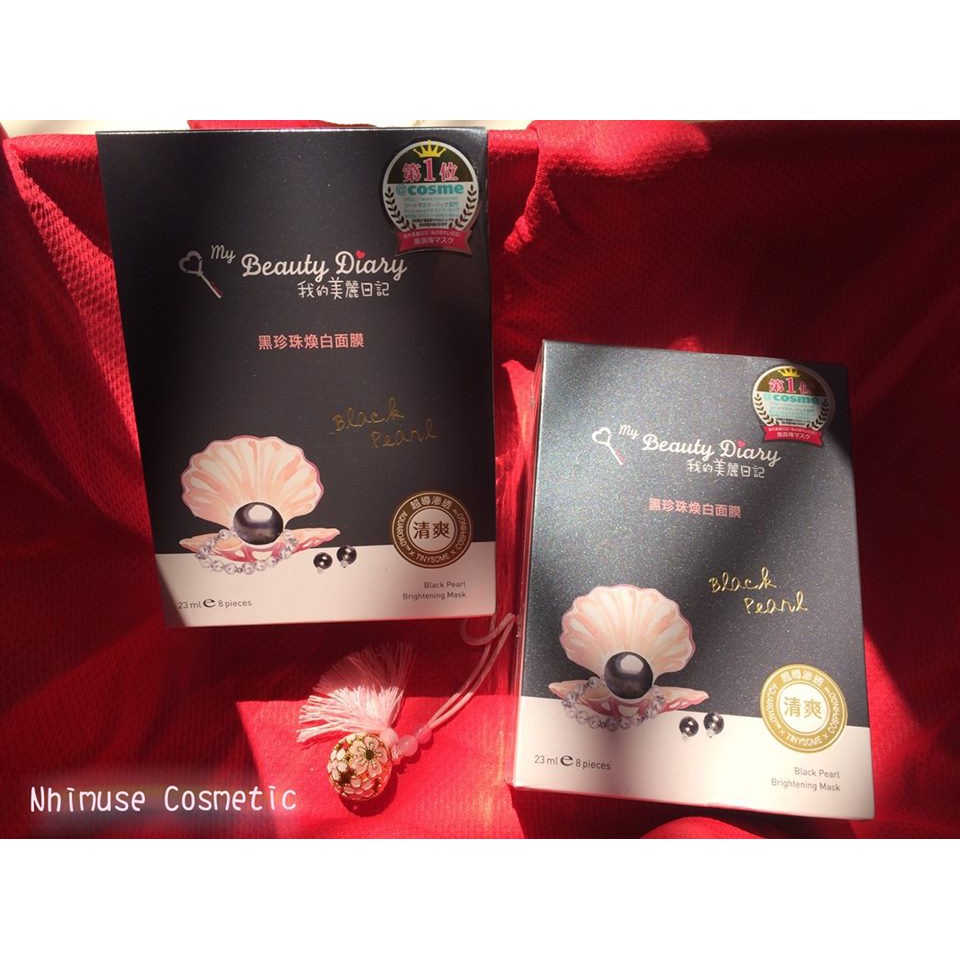 Mặt nạ BEAUTY DIARY BLACK PEARL