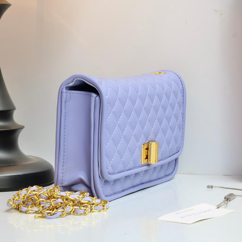 túi xách trần trám nữ CK2-70680498 tím