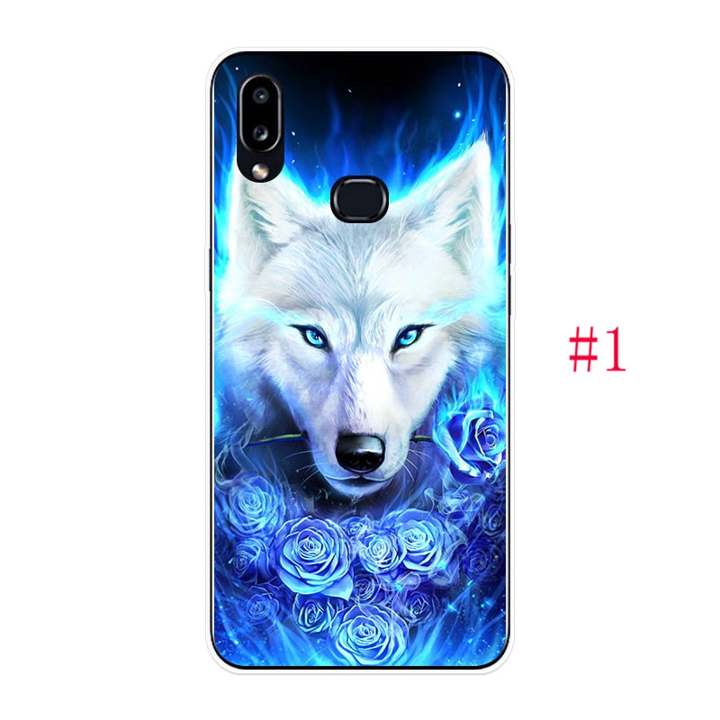Ốp Điện Thoại TPU Dẻo In Hình Sói Hoang Dã Cho Samsung Galaxy A10S A20S A20E A30S A50S A70S