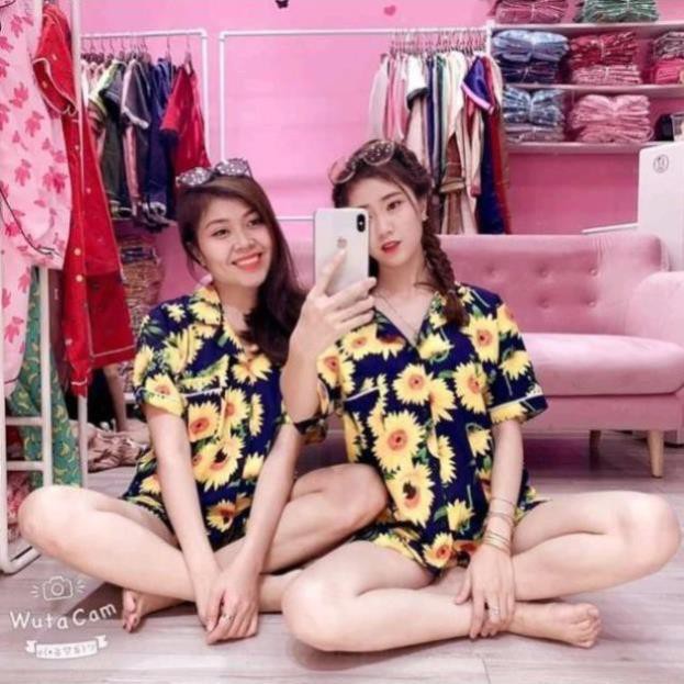 [ Khuyễn mãi ] Bộ pizama kate hoa quả - Áo Đi Biển  - Quần áo hoa quả | BigBuy360 - bigbuy360.vn