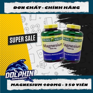 Spring Valley – Magnesium 400mg – 250 viên