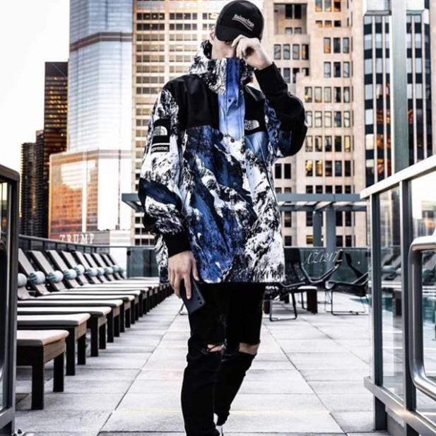 - Áo jacket Supreme x The North Face Mountain cao cấp