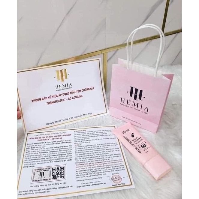 Kem Chống Nắng Hemia