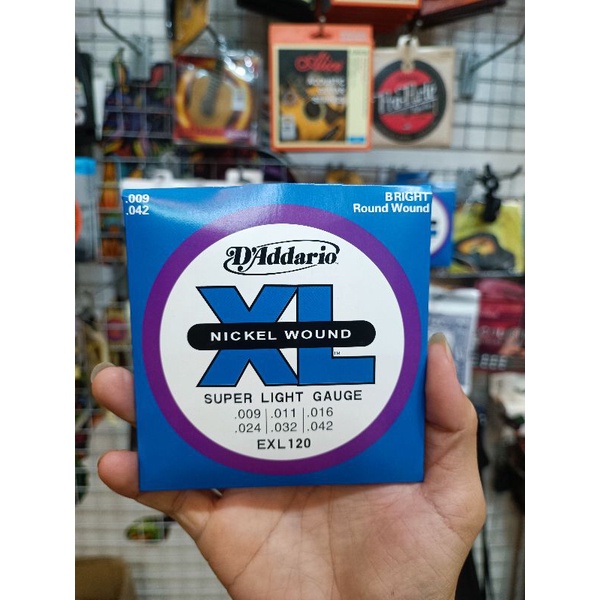 Dây đàn guitar điện D'addario /size 9 ,10