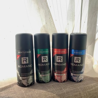Xịt khử mùi Romano 150ml 195ml