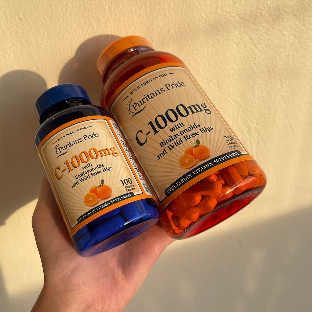 Viên uống Vitamin C 1000mg Puritan's pride 100v 250v