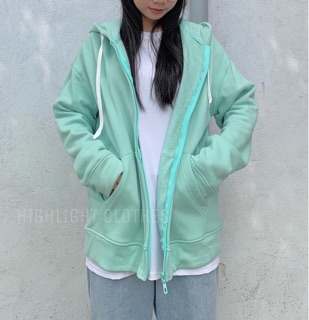 Áo khoác nỉ xanh mint  😋