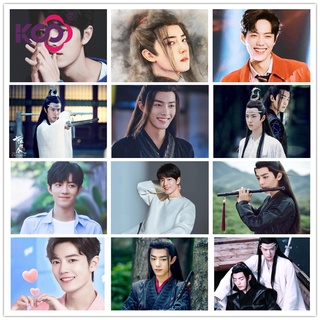 Bộ Tranh Đính Đá Tự Làm Hình Xiao Zhan Và Wang Yibo