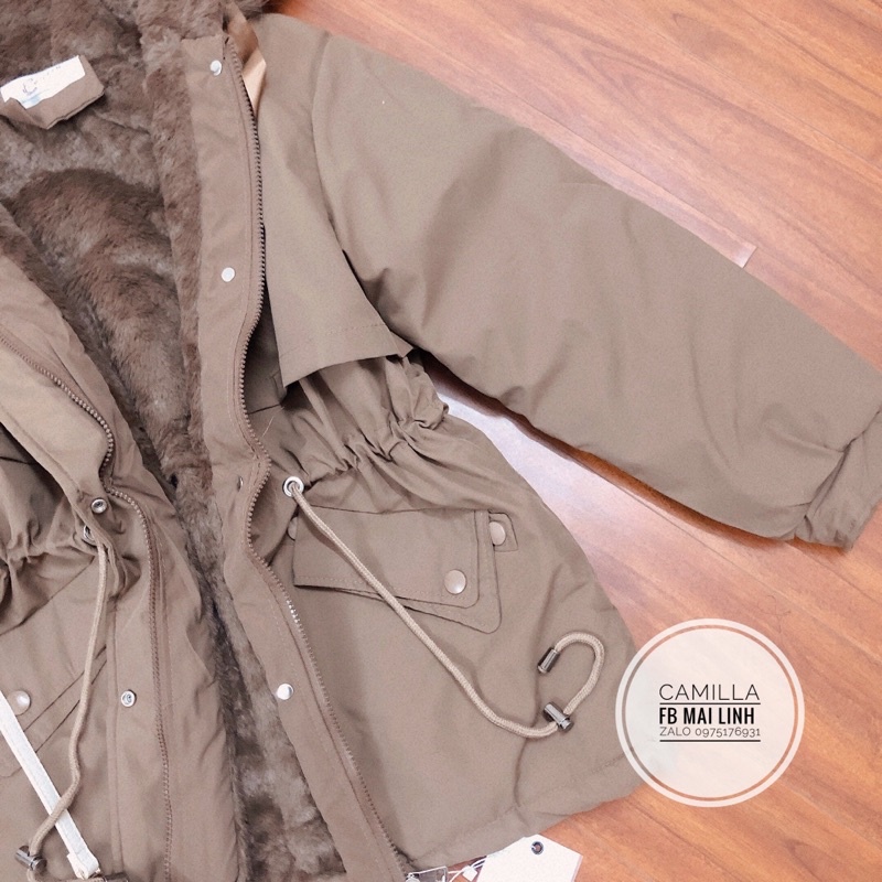 ⚡️ÁO LÓT LÔNG⚡️ Áo parka lót lông QCCC 5 màu