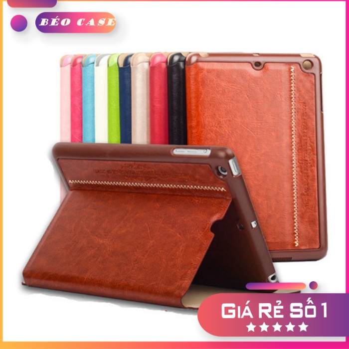 Bao da ipad air 5,6,7,8,9, ipad 9.7 in dùng chung hiệu KAKU , dựng đứng,đóng tắt màn hình.