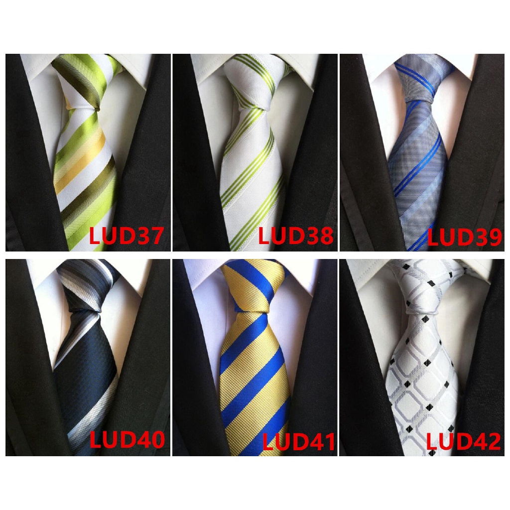 Thời Trang Cà Vạt 100% Lụa Cổ Điển Cho Nam