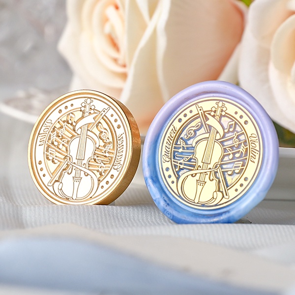 January Đầu Con Dấu Bằng Đồng Phong Cách Châu Âu Se