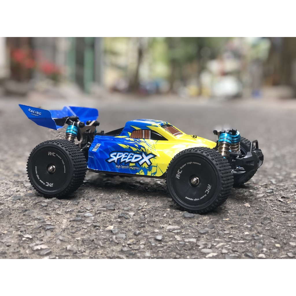 XLF F16 F-16 Xe điều khiển từ xa RC 4WD F 16 Buggy speedX 60 km/h full khung gầm kim loại F17 F-17 F 17 WLtoys XK 144001