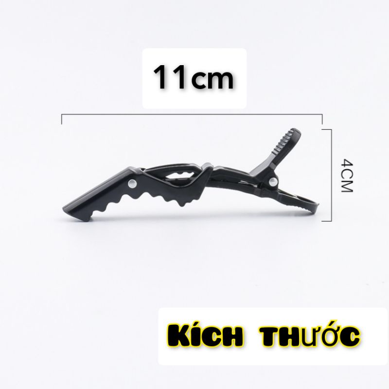 Kẹp cá sấu chia tóc, phân vùng khi làm tóc, trang điểm, rửa mặt (1 CÂY)