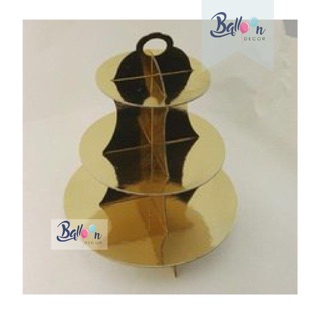 Kệ bánh cupcake 3 tầng