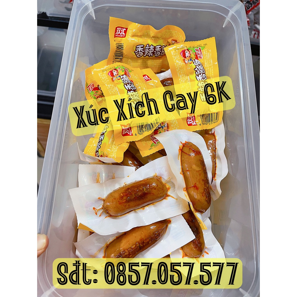 Xúc xích cay, xúc xích ngô
