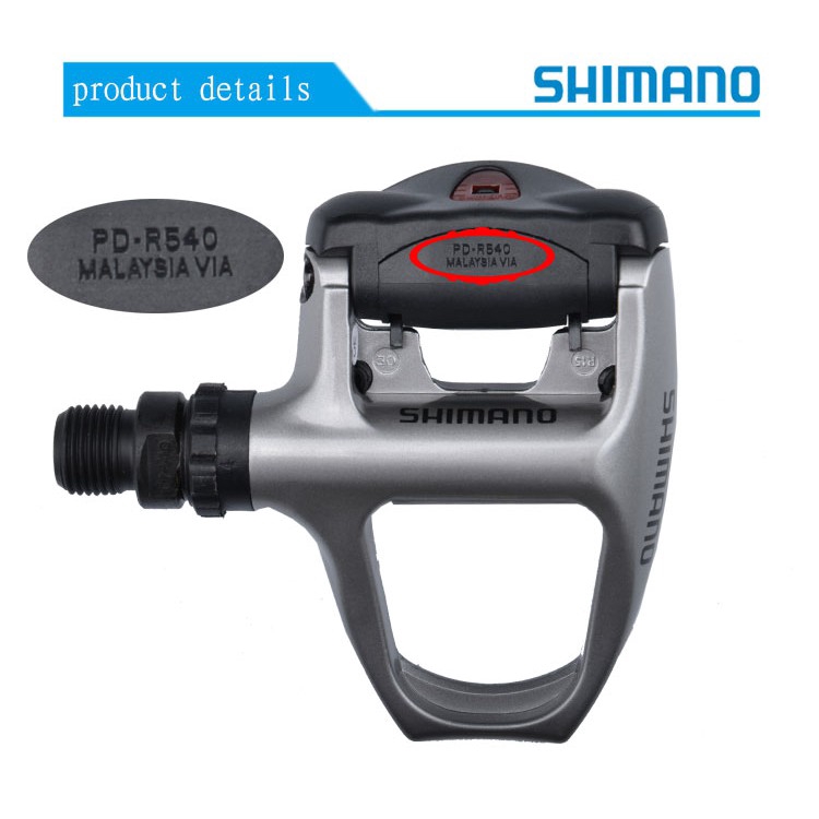 Pê Đan Xe Đạp Shimano Pd-R540 Bằng Hợp Kim Nhôm