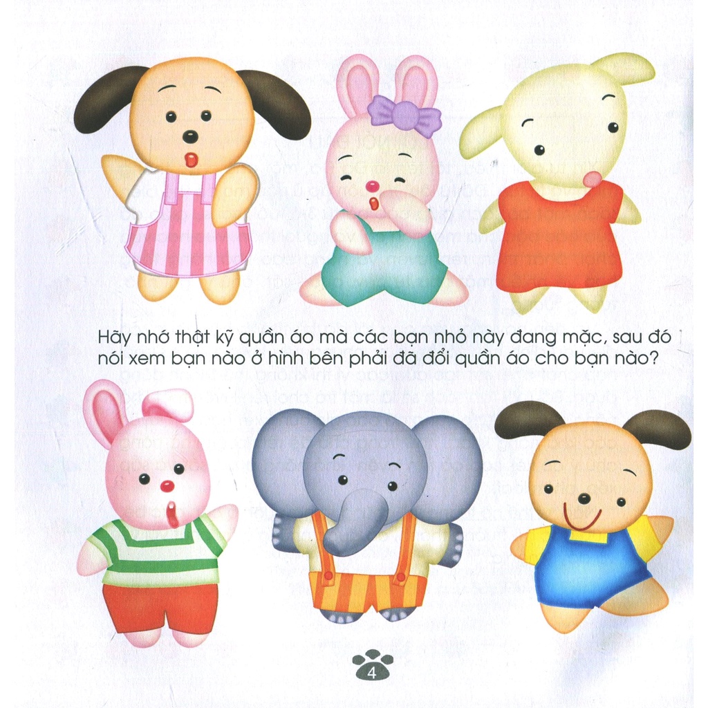 Sách Sân Chơi Trí Tuệ Của Chim Đa Đa - Trò Chơi Rèn Luyện Khả Năng Ghi Nhớ (Tái Bản 2021)