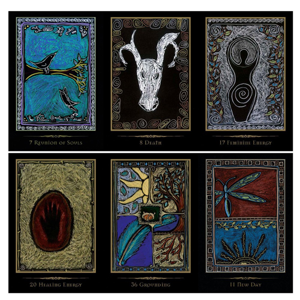 Bài Tarot đạo Shaman chữa bệnh đồ chơi tiệc tùng cho trẻ em và người lớn