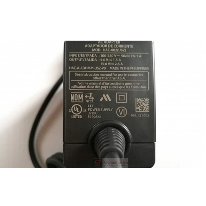 Sạc Nintendo Switch 220Volt New 100%