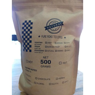 Cafe nguyên chất, John Coffee, gói 500g