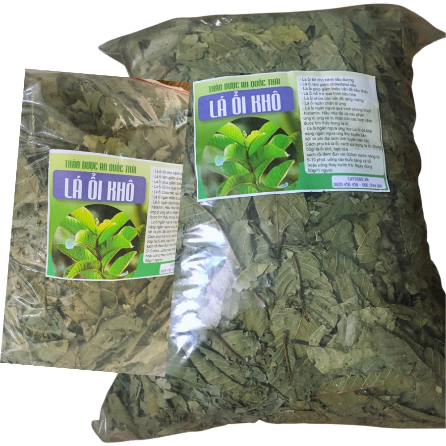 500g Lá Ổi Khô Giảm Cân, Ổn Định Đường Huyết