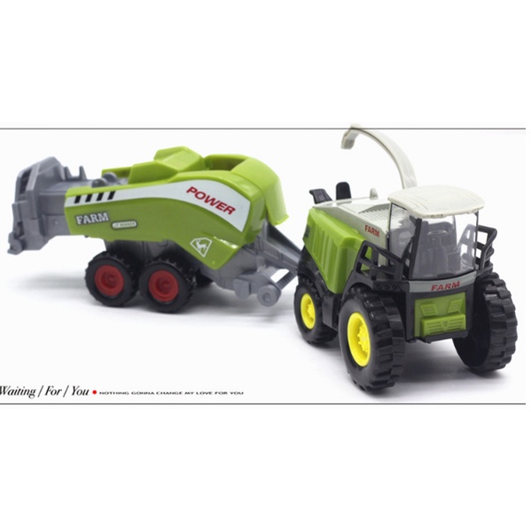 Mô hình máy gặt đập bằng hợp kim và nhựa ABS tỉ lệ 1/42