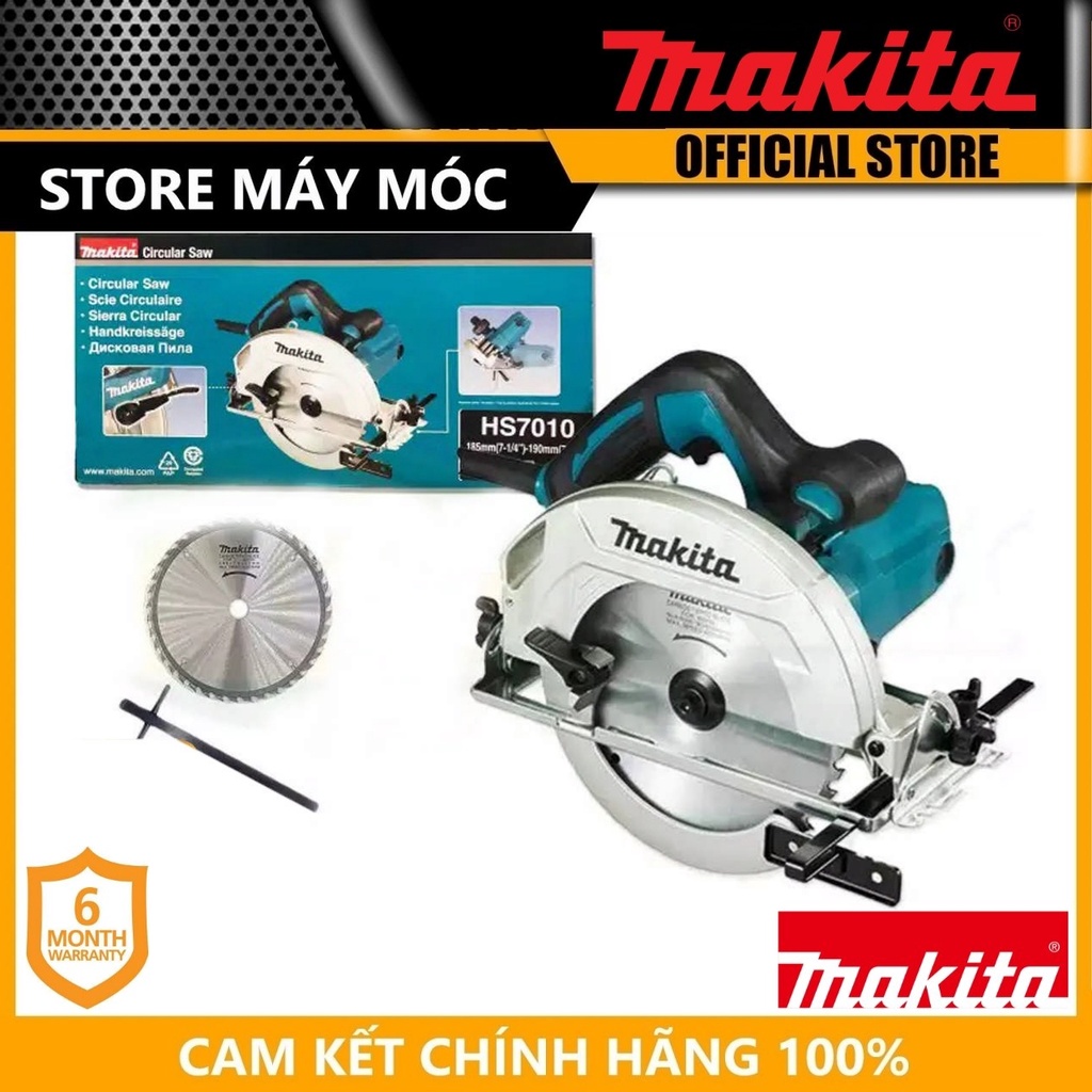 MÁY CƯA ĐĨA (185/190MM) 1600W MAKITA - HS7010- HÀNG CHÍNH HÃNG