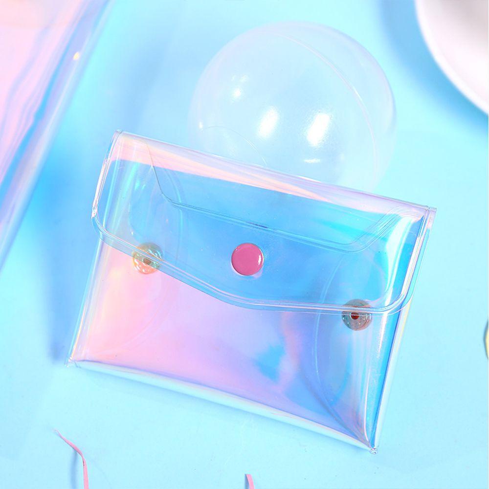Ví PVC Trong Suốt Đựng Tiền Xu Chìa Khóa Thời Trang