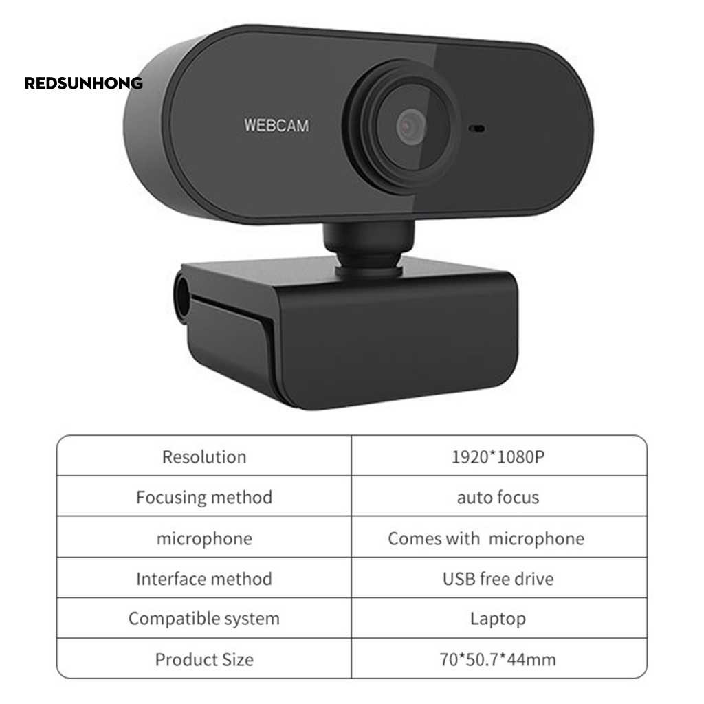 Webcam RSH.z 1080P Linh Hoạt Độ Phân Giải Cao Cho Máy Tính