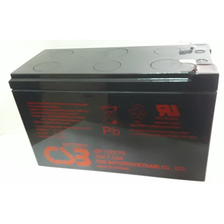 Bình ắc quy CSB_12V(7,2Ah)