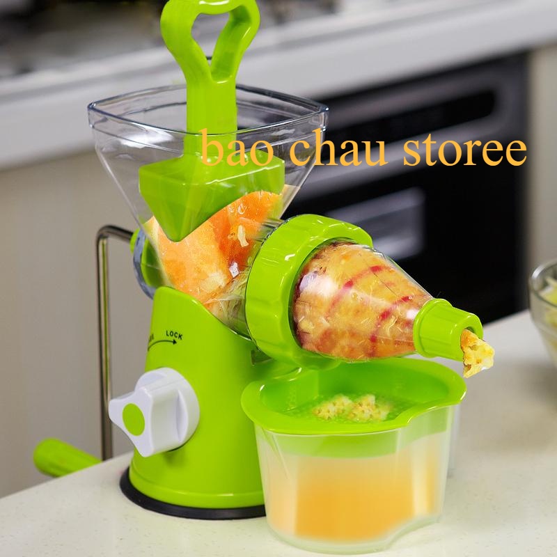 Máy ép hoa quả bằng tay không dùng điện Manual Juicer, ép đa năng cầm tay, tiện lợi cho mọi nhà - bao chau storee