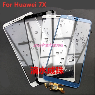 Màn hình cảm ứng LCD mặt kính trước cảm biến điện tử hóa dành cho Huawei Honor 7X