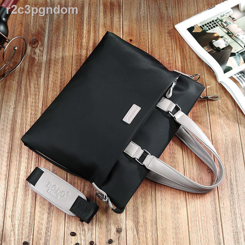 [Cardiel Crocodile] túi nam vải Oxford xách đeo chéo kinh doanh máy tính thông thường