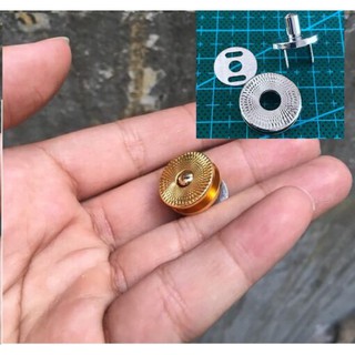 Cúc nam châm hít mặt hoa - phụ kiện làm đồ da handmade