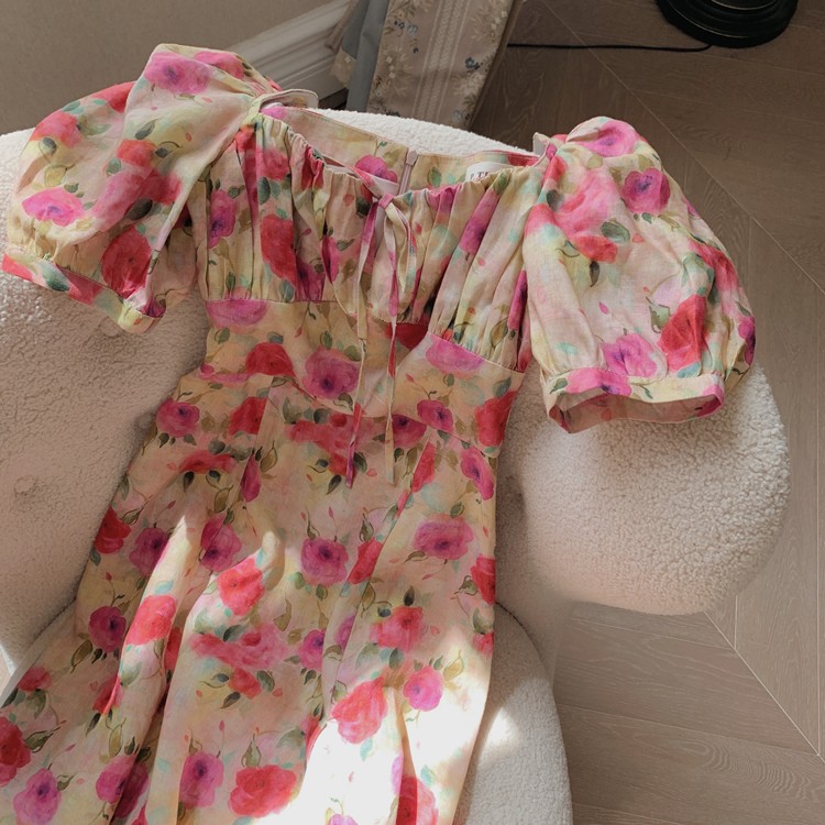 [MỚI NHẤT] Váy hoa nữ vintage mẫu mới nhất hàng Quảng Châu cao cấp V152 (KÈM ẢNH THẬT) | BigBuy360 - bigbuy360.vn