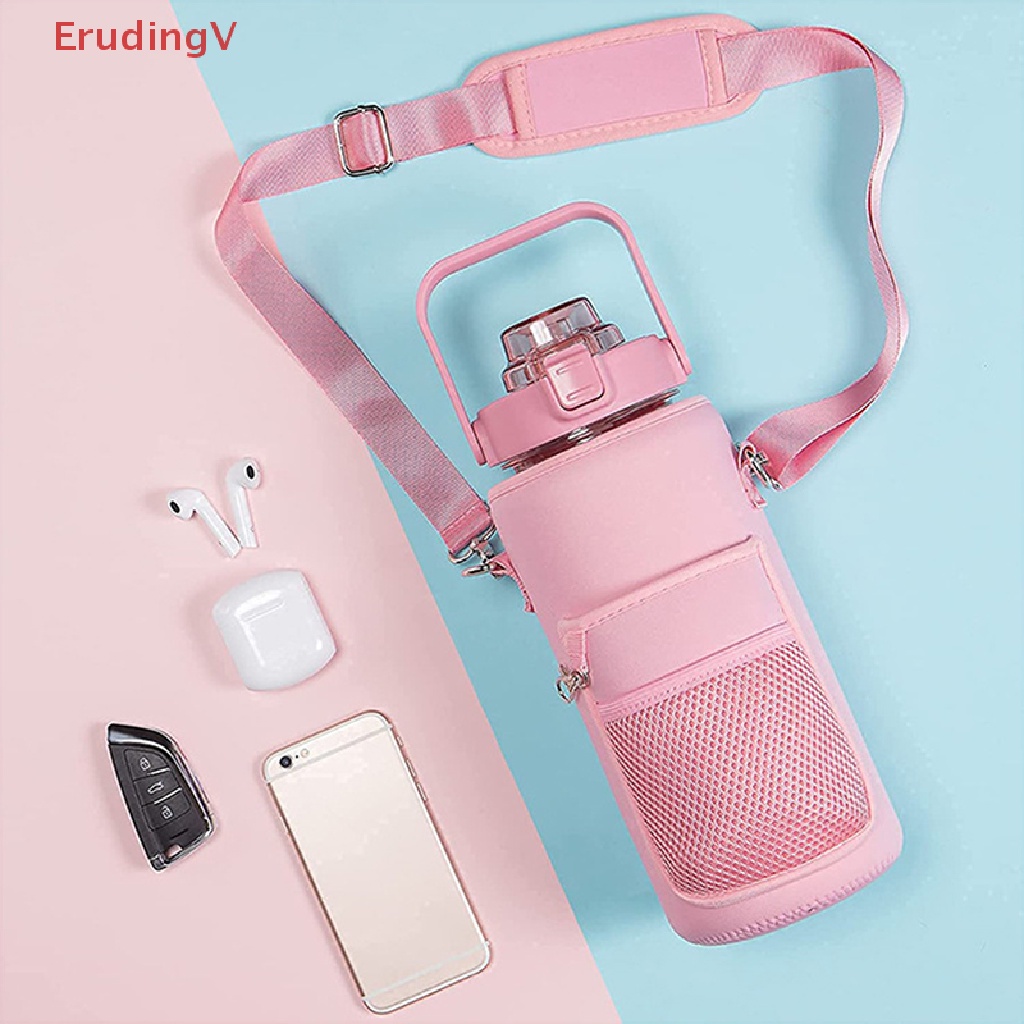 [ErudingV] Nửa Gallon Túi Đựng Bình Nước Cách Nhiệt Thể Thao Có Dây Đeo Điện Thoại [Mới]