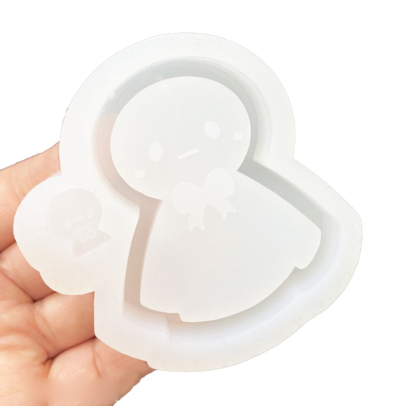 Khuôn silicon làm mặt dây chuyền hình động vật dễ thương