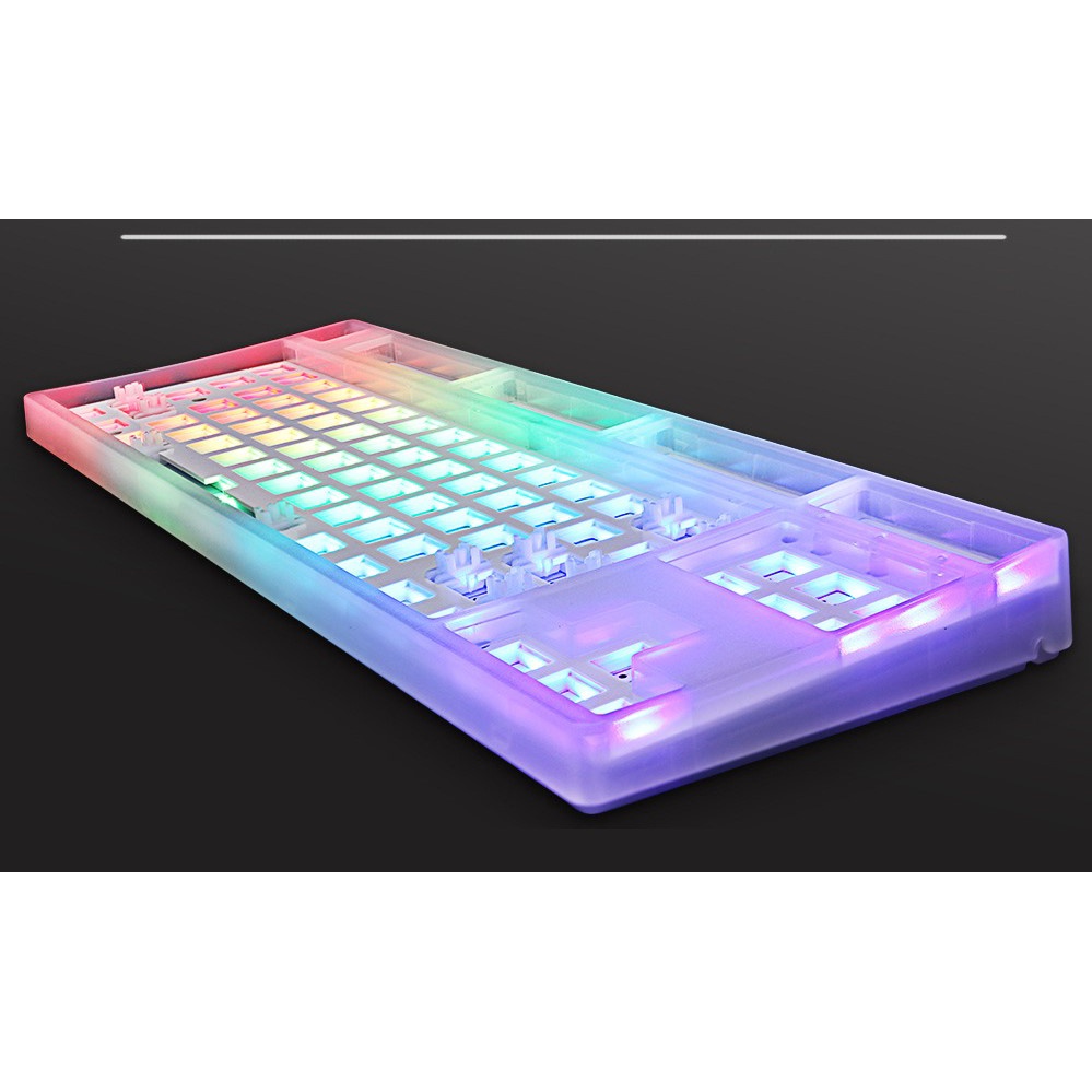 Kit Bàn Phím Cơ Custom GeanyKey GK-870 - TKL - 3 MODE - Led RGB - App macro - Đèn nhấp nháy theo nhạc