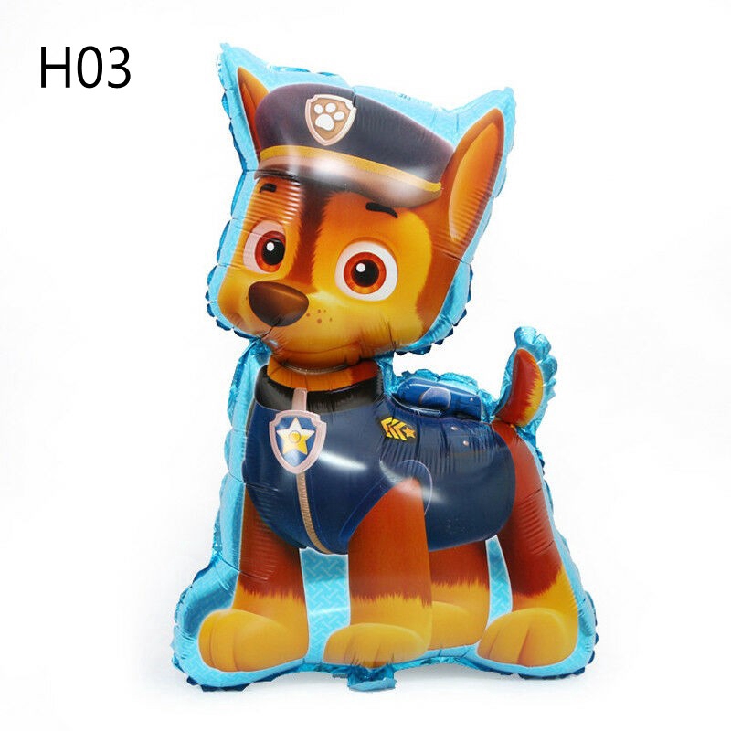 Bong bóng lá nhôm hình Paw Patrol 18 inch trang trí tiệc sinh nhật cho bé