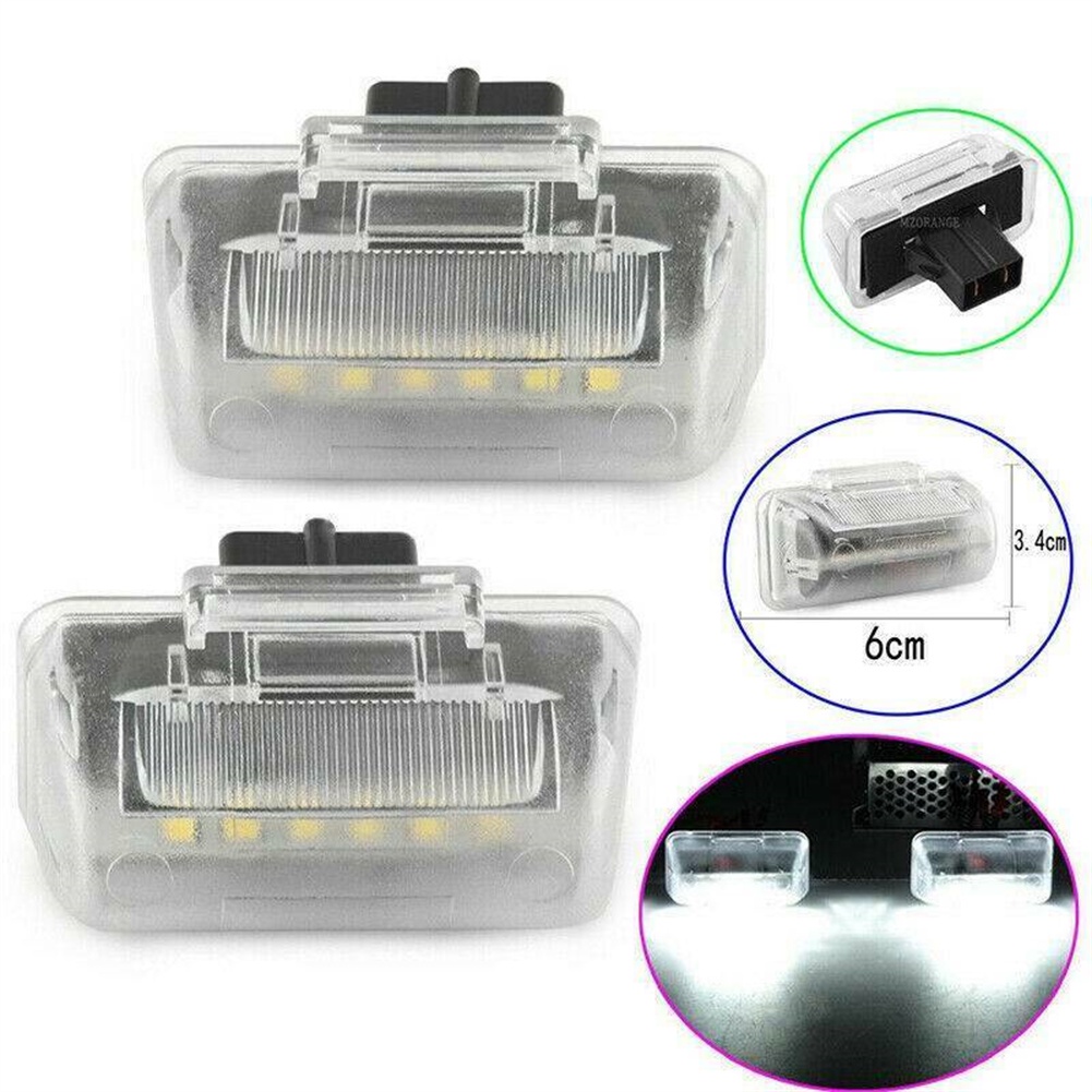 2 Đèn LED Chiếu Biển Số Xe Hơi Ford Transit Tourneo Connect 1985-2014