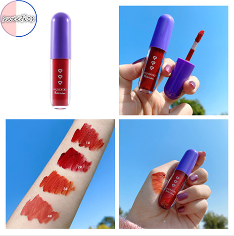 [sweet] woman retro waterproof long-lasting Mini Capsule Lip Glaze Matte Lip Gloss