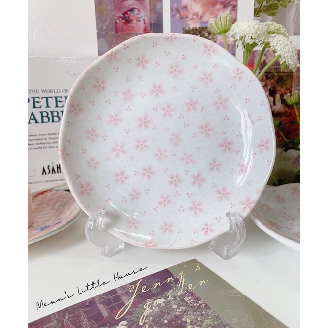 Đĩa hoa nhí hồng